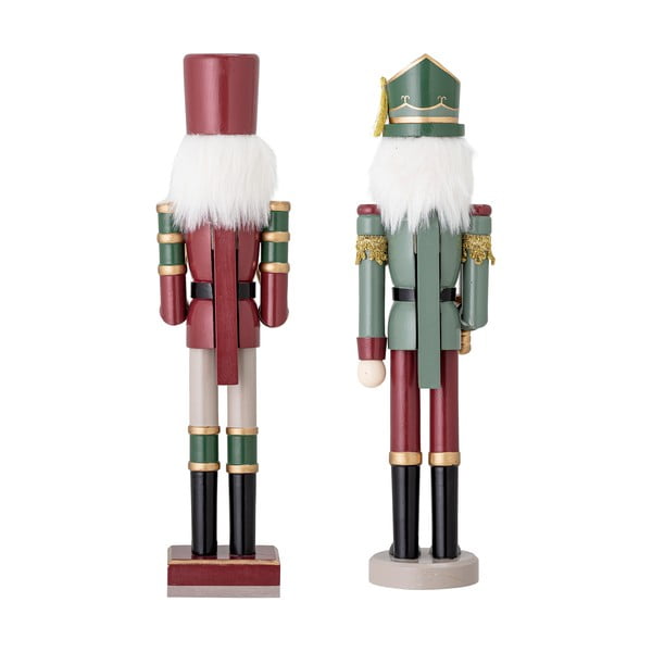 Koka Ziemassvētku figūriņas (2 gab.) (augstums 38 cm) Darren – Bloomingville-image-4