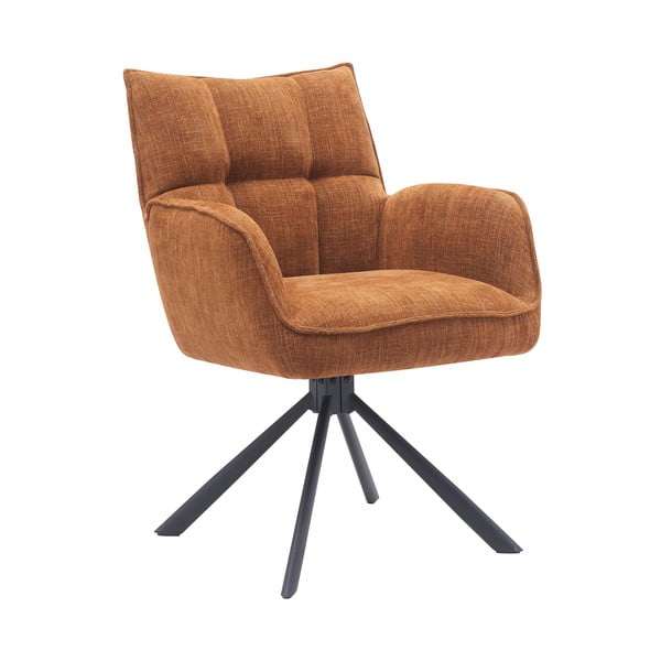 Oranži polsterēti ēdamistabas krēsli (2 gab.) Marilla – Unique Furniture-image-3