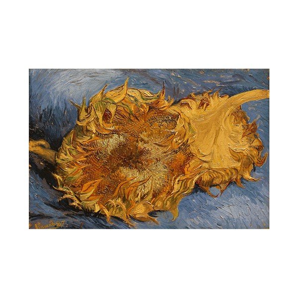 Vinsenta van Goga glezna - Saulespuķes 2, 60x40 cm