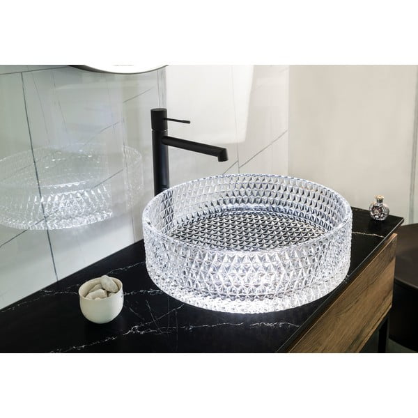 Stikla apaļa izlietne ø 39,5 cm Maragua – Sapho-image-2