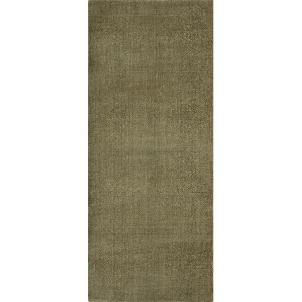 Zaļš celiņa paklājs 80x200 cm Empuries – Kave Home