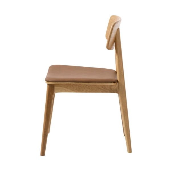 Dabīga toņa pusdienu krēsls Livo – Unique Furniture-image-3