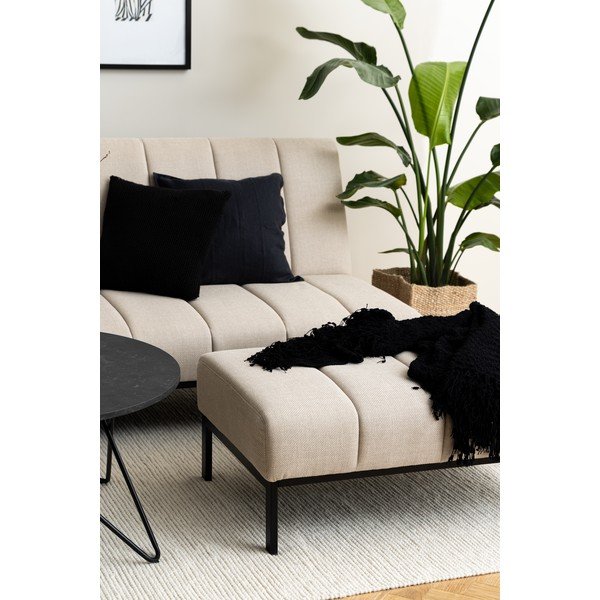 Bēšs kāju soliņš Caix – Actona-image-3