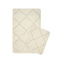 Krēmkrāsas vannas istabas paklājiņi (2 gab.) 50x80 cm Cizgili – Foutastic