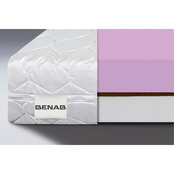 Stingrs/vidēji stingrs putu divpusējs bērnu matracis 70x160 cm Coco Dreamer – BENAB-image-2