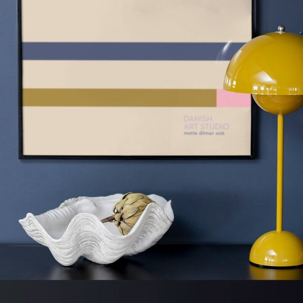 Polirezīna dekoratīva bļoda 33x27 cm Shell – Mette Ditmer Denmark-image-1