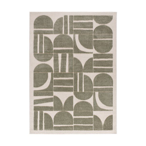 Haki/bēšs paklājs 120x170 cm Candela – Universal