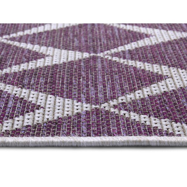 Violets un bēšs āra paklājs NORTHRUGS Escala, 70 x 300 cm-image-3