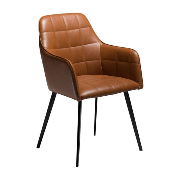 Brūns mākslīgās ādas krēsls DAN-FORM Denmark Embrace Vintage