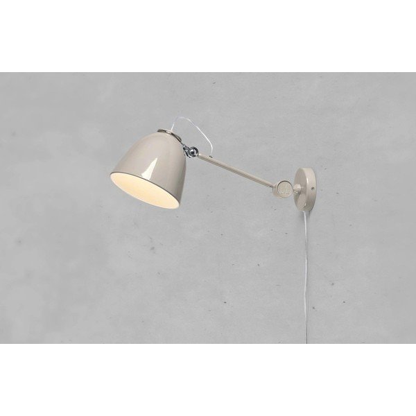Pelēkbēša sienas lampa ar vadu Tilt – Markslöjd-image-1