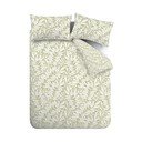 Zaļa divguļamā gultas veļa 200x200 cm Sorrel Leaves – Catherine Lansfield