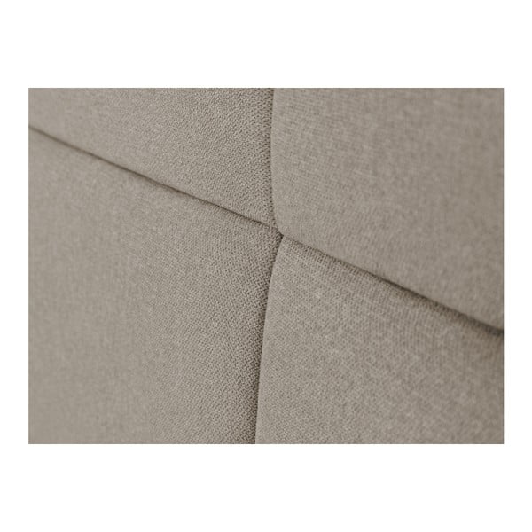 Krēmkrāsas gultas galvgalis Mazzini Sofas Barletta, 180 x 120 cm-image-3