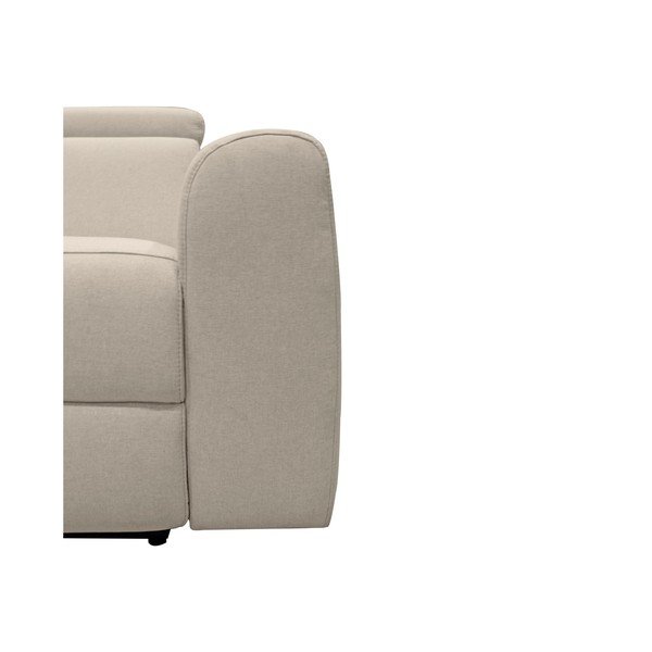 Balts dīvāns no ādas imitācijas 216 cm Capena – Støraa-image-4