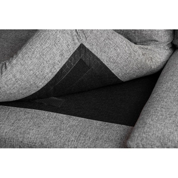 Gaiši pelēks stūra dīvāns (ar kreiso stūri) Lungo – Balcab Home-image-3