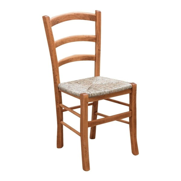 Brūns dižskābarža koka krēsls Biscottini Alis