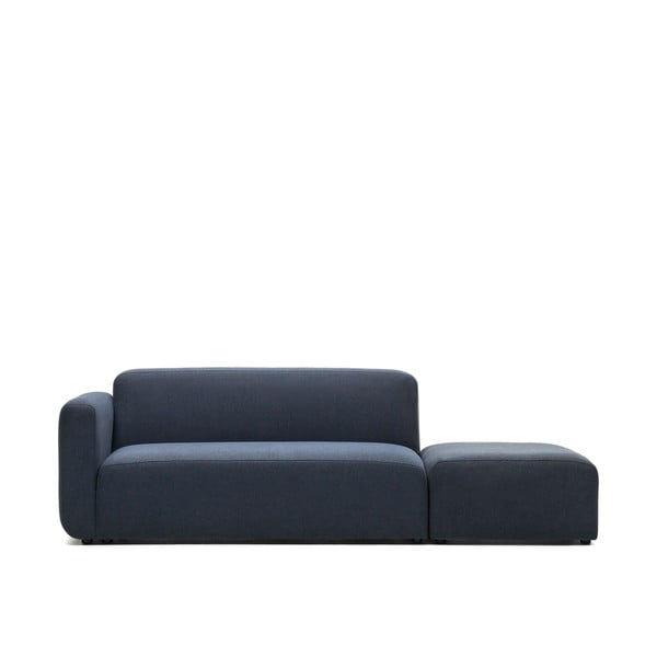 Tumši zils dīvāns 244 cm Neom – Kave Home