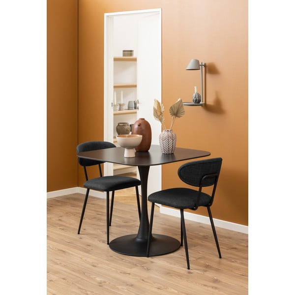 Antracīta pelēki pusdienu krēsli (2 gab.) Denise – Actona-image-2