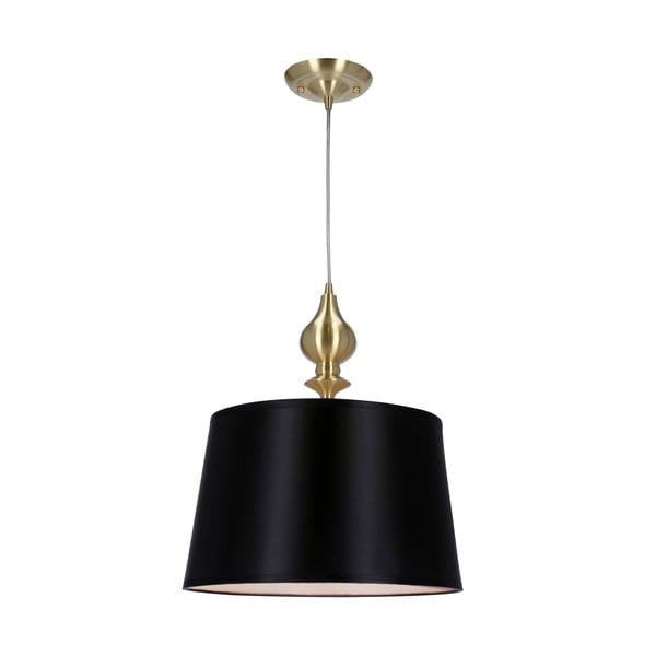 Piekaramā lampa melnā un zelta krāsā ø 35 cm Prima Gold – Candellux Lighting-image-1