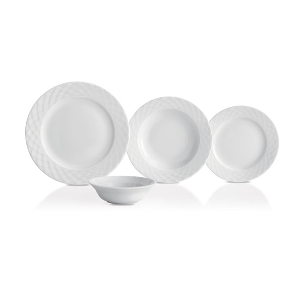 Porcelāna trauku komplekts (24 gab.) Güral Porselen Basic