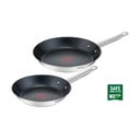 Nerūsējošā tērauda pannas (2 gab.) Cook Eat – Tefal