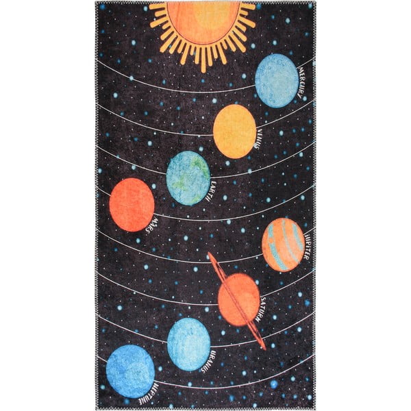 Mazgājams bērnu rotaļu paklājs 120x180 cm Solar System – Vitaus