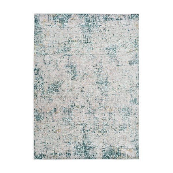Pelēks un zils paklājs Universal Babek, 80 x 150 cm