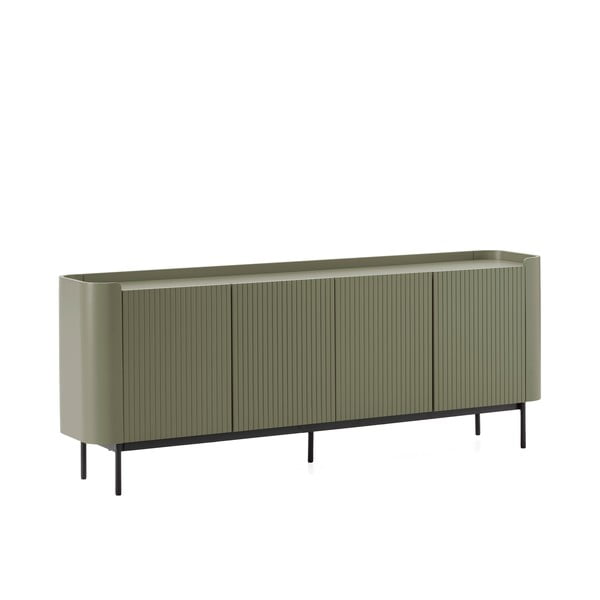 Zaļa kumode 200x80x40 cm Willa – MOME-image-4