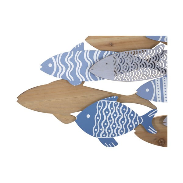 Metāla sienas dekors 91x33,5 cm Fish – Mauro Ferretti-image-2