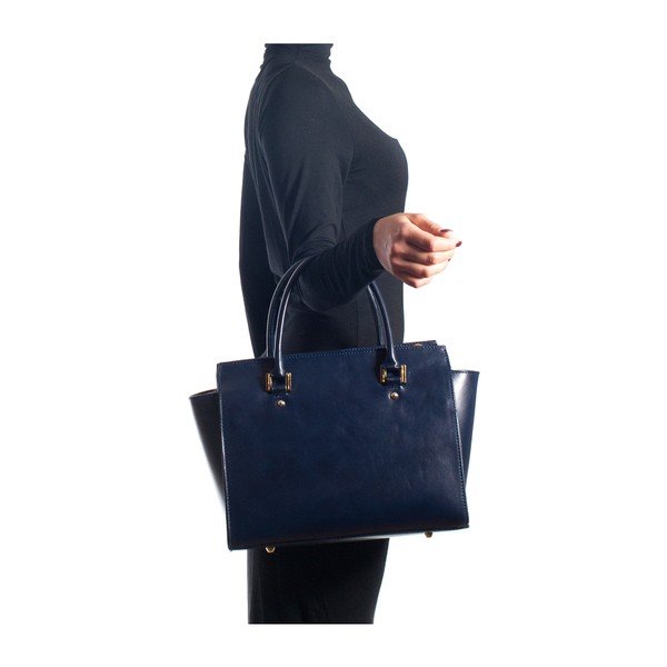 Ādas rokassoma Isabella Rhea 3017 Blue-image-3