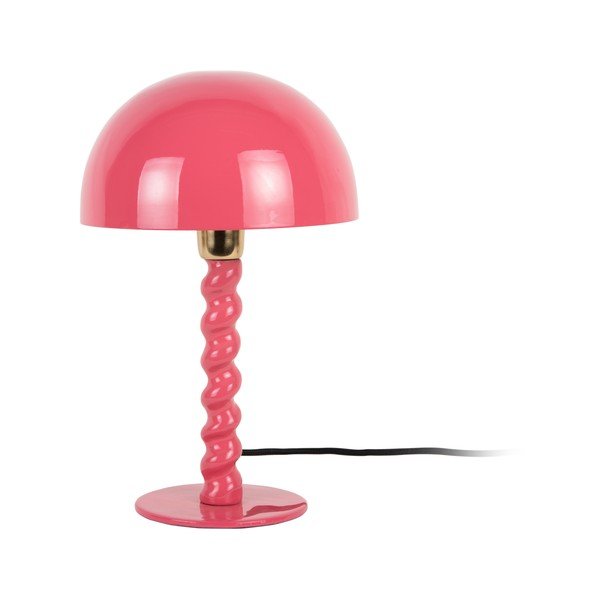 Rozā galda lampa ar metāla abažūru (augstums 39 cm) Prisa – Leitmotiv