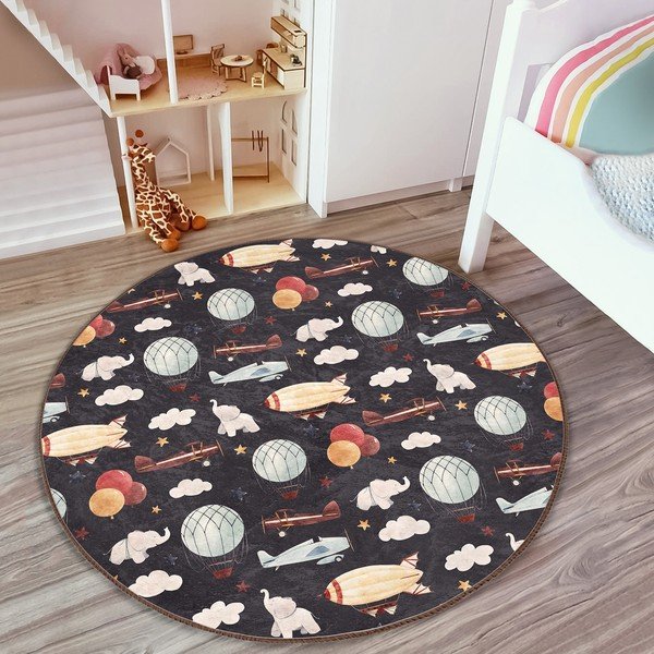 Bērnu paklājs ø 100 cm Comfort – Mila Home-image-3