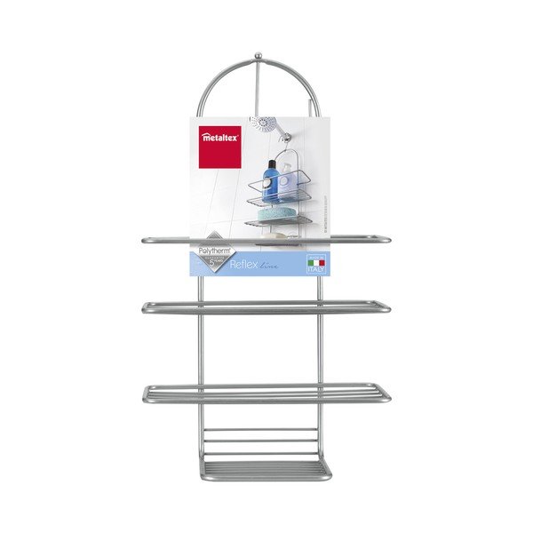 Vannas istabas piekaramais plaukts Metaltex Caddy-image-1