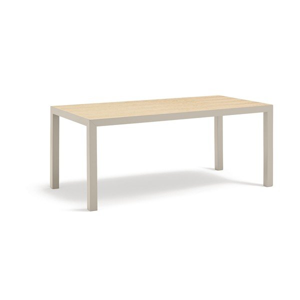 Ēdamgalds ar ozola masīvkoka galda virsmu 75x180 cm Alma – Teulat