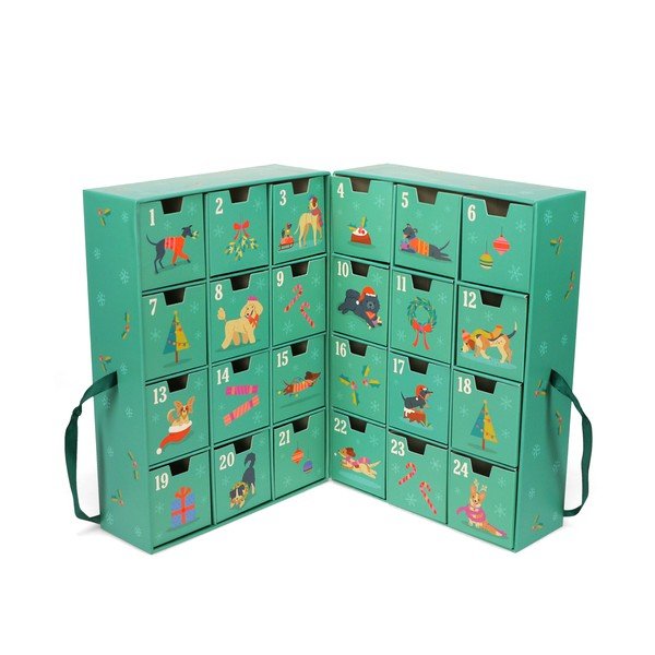 Adventes kalendārs 37,5 cm Festive Friends – Rex London