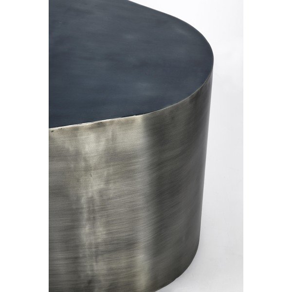 Antracīta pelēki metāla žurnālgaldiņi (2 gab.) 59x60 cm Kalinda – Bizzotto-image-4