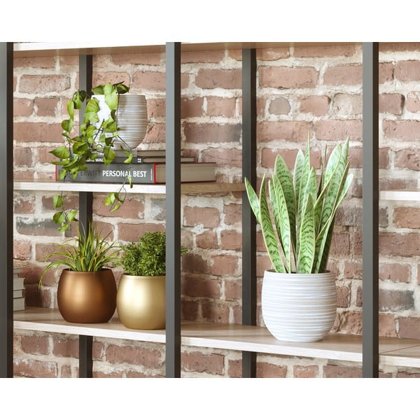 Keramikas ar rokām radīts puķu pods ø 16 cm Dóris – Artevasi-image-2