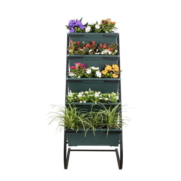 Metāla puķu podu statīvs (augstums 130 cm) – Floriane Garden-image-3