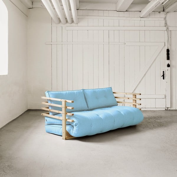 Dīvāns gulta Karup Funk Natural/Celeste