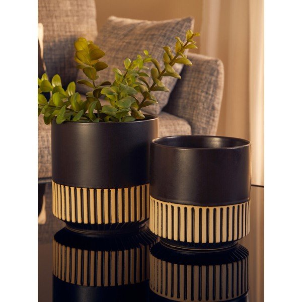 Akmensmasas puķu poda apvalks ø 15 cm Kiso – Premier Housewares-image-1