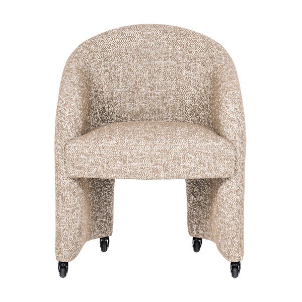 Bēšs polsterēts biroja krēsls Cordo – WOOOD-image-2