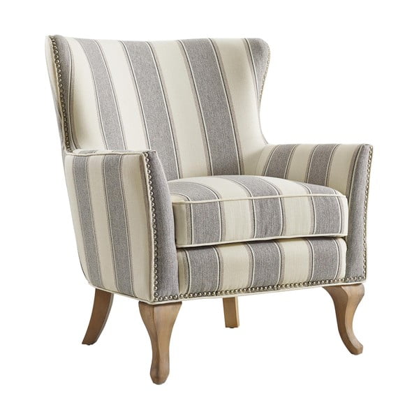 Pelēks/bēšs atpūtas krēsls Reva – Støraa