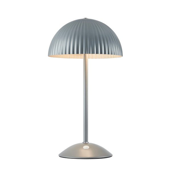 Pelēka metāla galda lampa (augstums 33,5 cm) Zin – Markslöjd