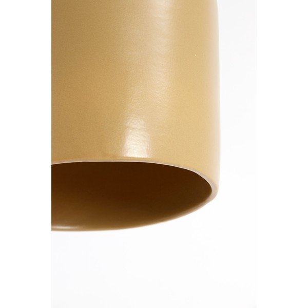 Brūna griestu lampa ar keramikas abažūru ø 18 cm Dena – Light & Living-image-4