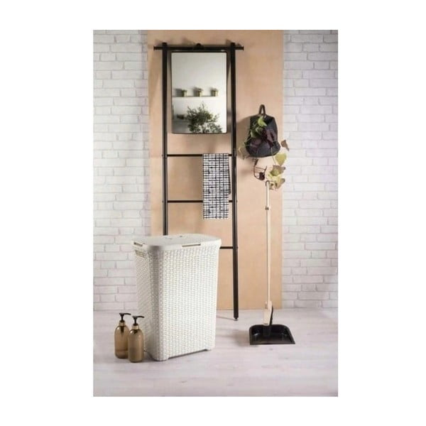 Krēmkrāsas veļas grozs Curver Hamper, 60 l-image-1