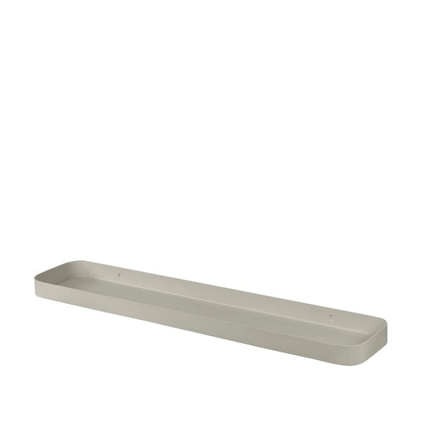 Gaiši pelēks tērauda sienas vannas istabas plaukts Carry – Mette Ditmer Denmark