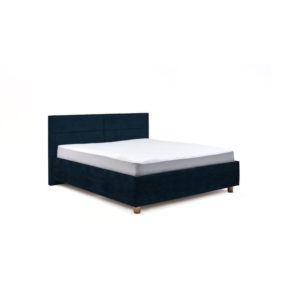 Tumši zila divguļamā gulta ProSpánek Grace, 180 x 200 cm