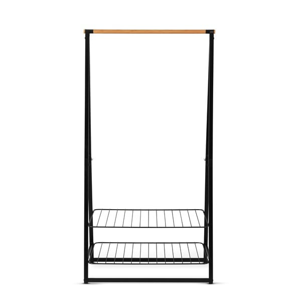 Melns tērauda drēbju pakaramais statīvs Linn – Brabantia-image-3