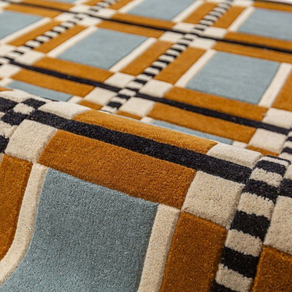Ar rokām darināts vilnas paklājs 140x200 cm Quadro Wool – Flair Rugs-image-3