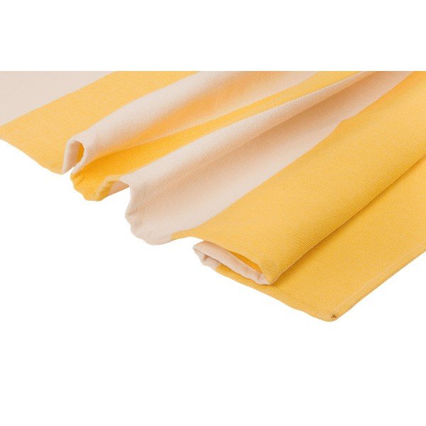 Dzeltens kokvilnas pludmales dvielis 100x160 cm Su – noo.ma-image-4