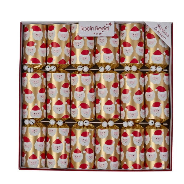 Ziemassvētku pārsteiguma konfektes (6 gab.) Racing Santa – Robin Reed